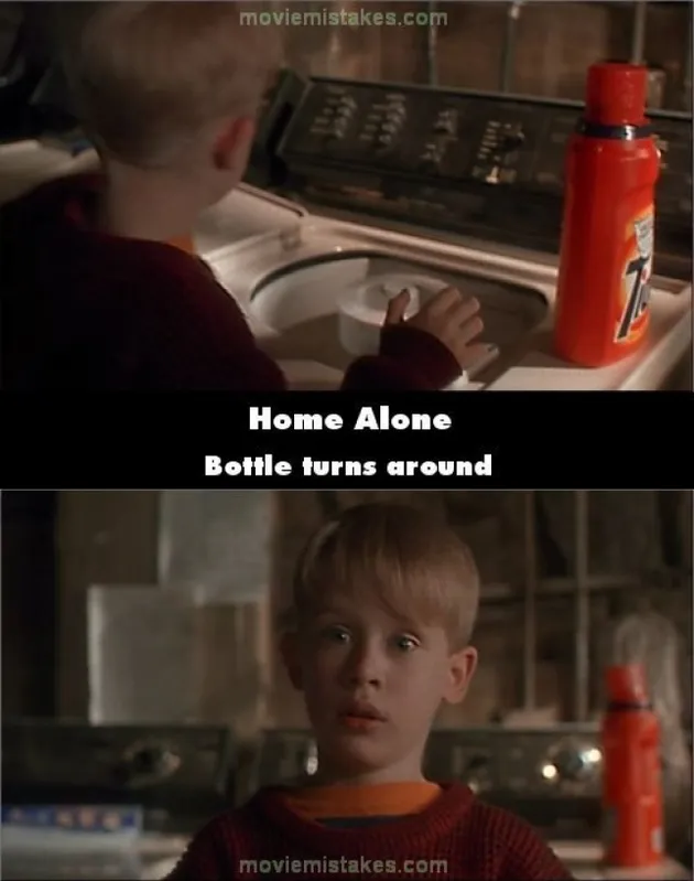 kesalahan di film home alone