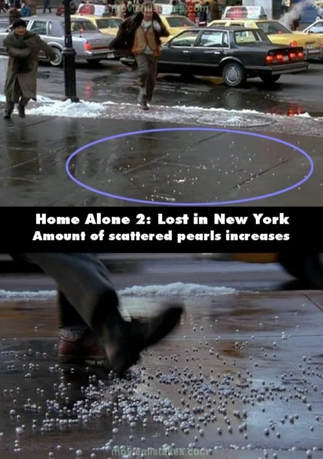 kesalahan di film home alone