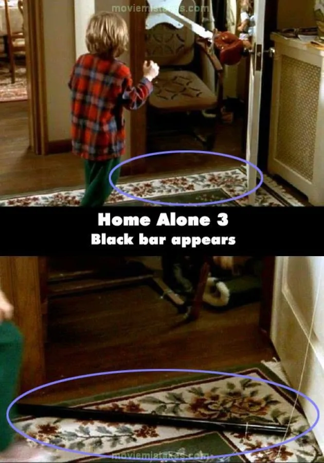 kesalahan di film home alone