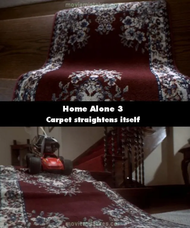 kesalahan di film home alone