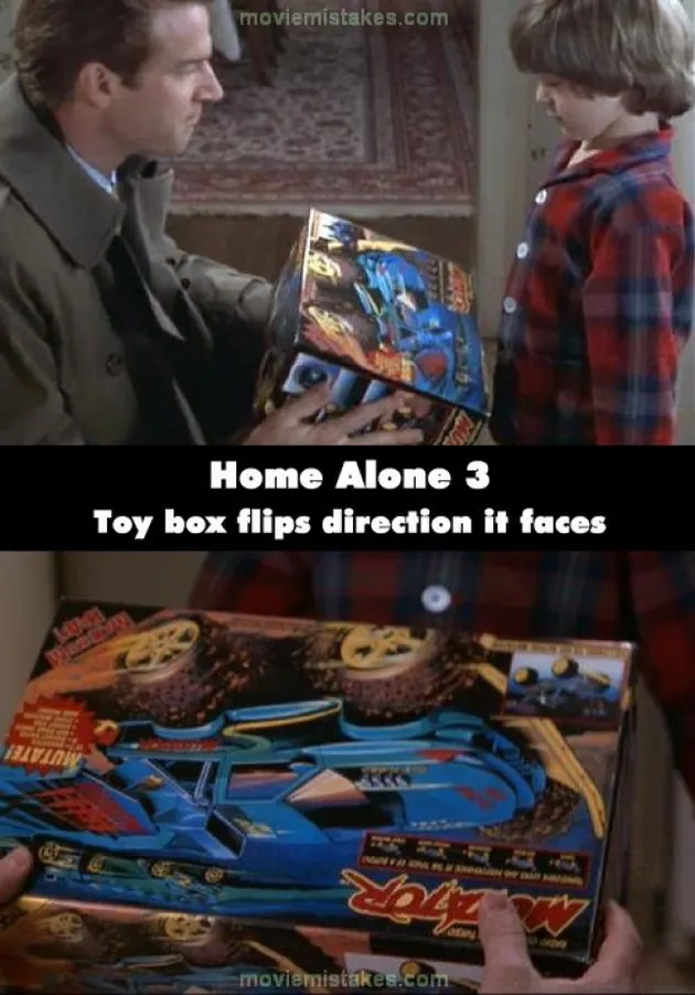 kesalahan di film home alone