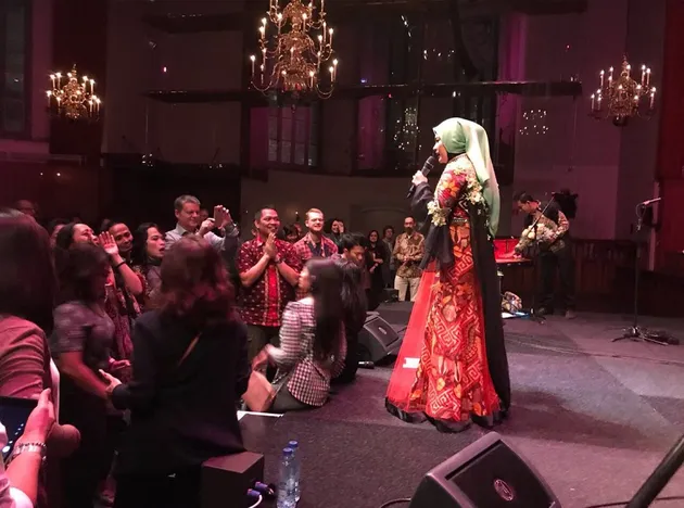 Ikke menggelar konser dalam event bertajuk Europalia Arts Festival Indonesia.