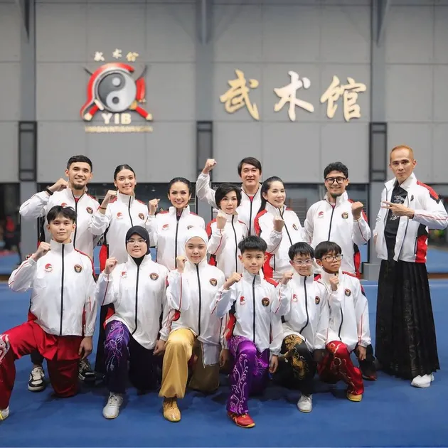 Kris Dayanti jadi atlet wushu