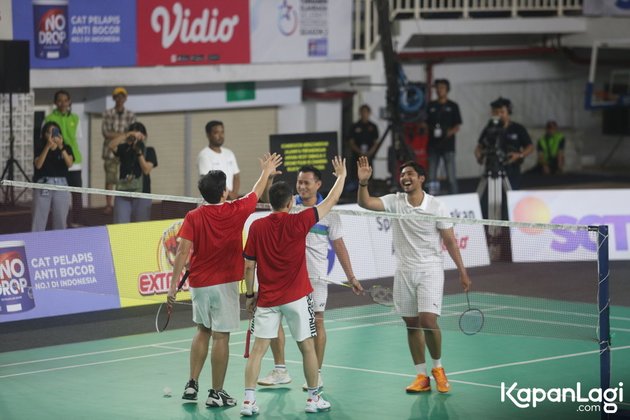 Participating in the Men's Doubles Competition Post-Surgery, Jerome Polin Proud to be Paired with Badminton Legend