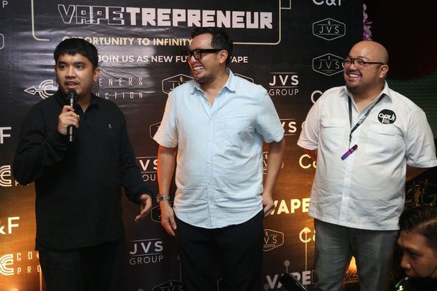 JVS Group menggelar acara Vapetrepreneur: Opportunity to Infinity pada Jumat (13/5) kemarin di Goodrich Suites Artotel Ball Room, Jakarta.