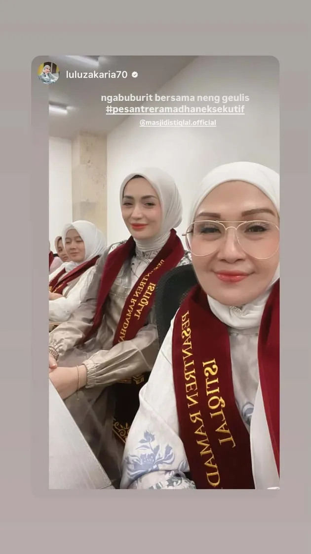 Imel Putri Cahyati dan Lulu Zakaria