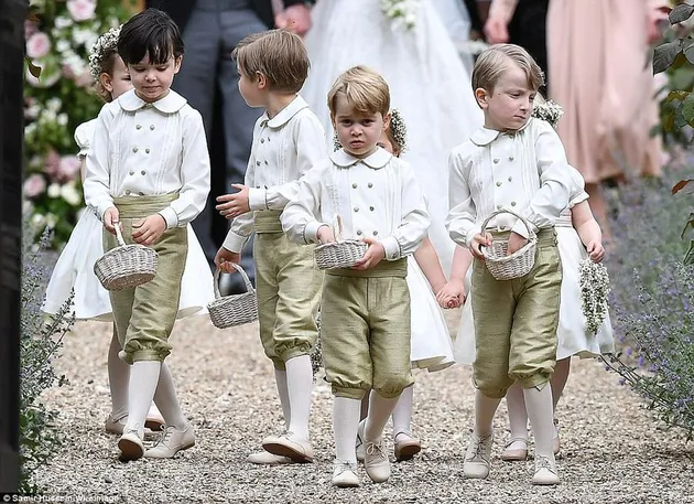 george, charlotte, pippa middleton, kate middleton