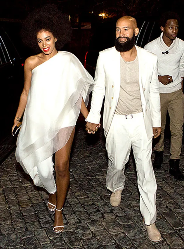 Pernikahan Solange Knowles - Alan Ferguson