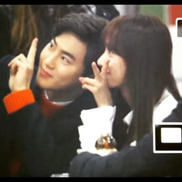 Yoona Suho frienship