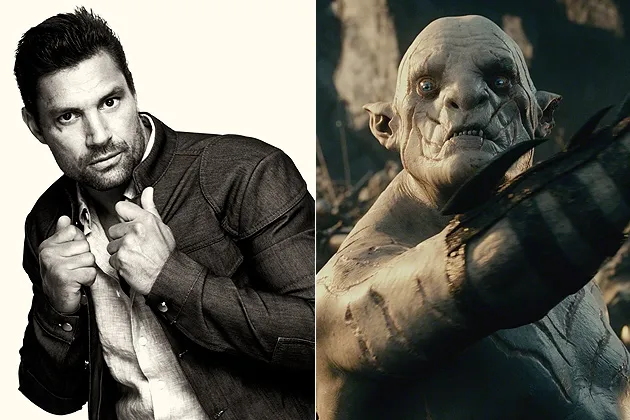 azog, film the hobbit, pemeran azog