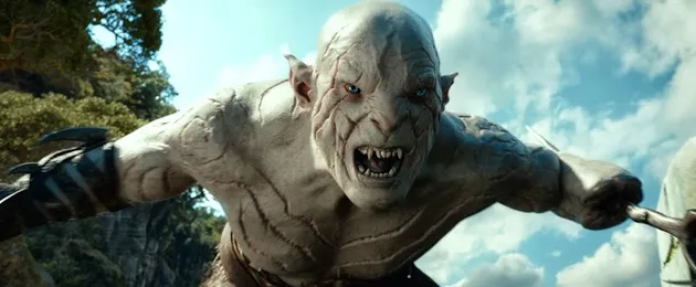 azog, film the hobbit, pemeran azog