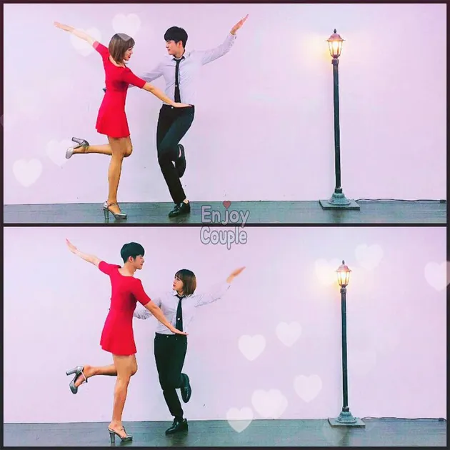 foto dengan pasangan