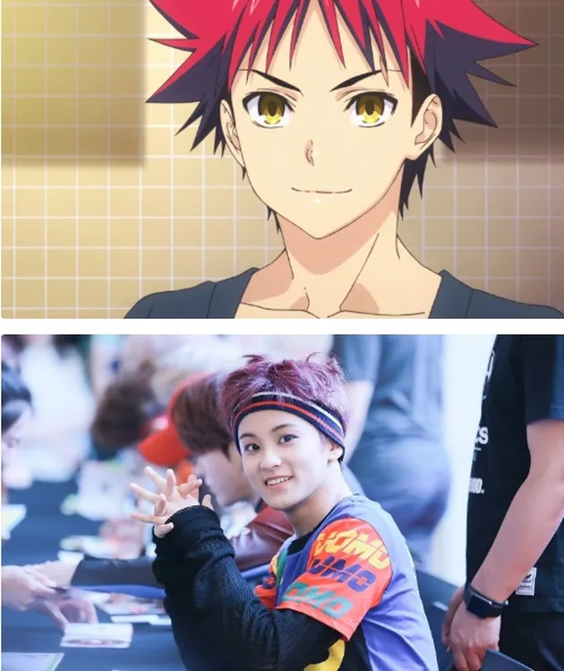 nct mirip anime