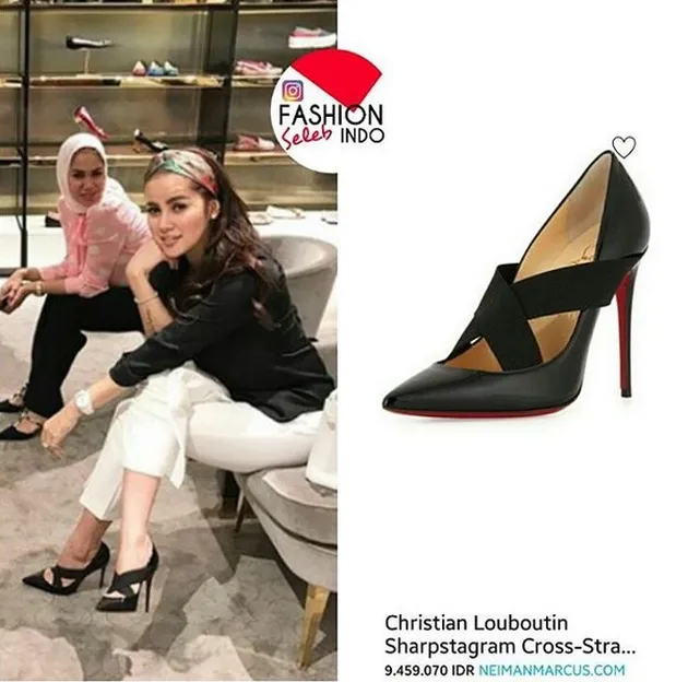 harga sepatu selebriti, harga high heels selebriti, fashion selebriti