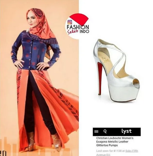 harga sepatu selebriti, harga high heels selebriti, fashion selebriti