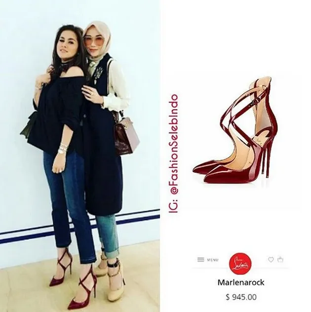 harga sepatu selebriti, harga high heels selebriti, fashion selebriti