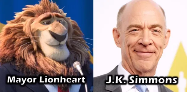 pengisi suara zootopia, zootopia voice actor