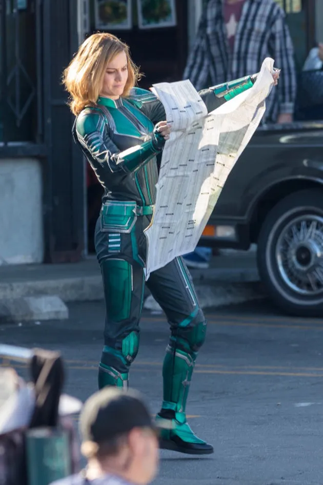 captain marvel, foto captain marvel, first look captain marvel