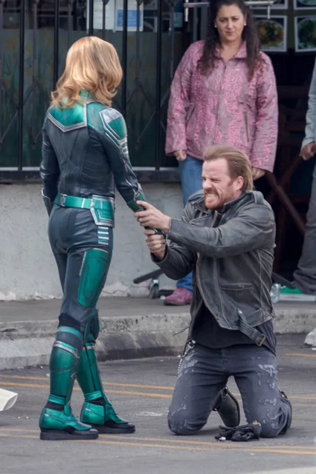 captain marvel, foto captain marvel, first look captain marvel