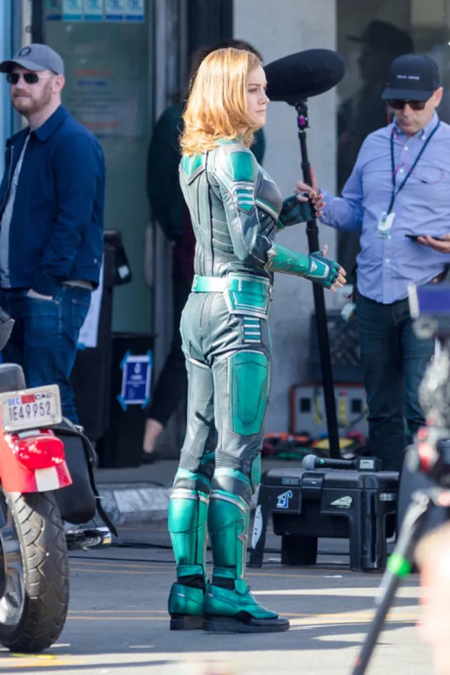 captain marvel, foto captain marvel, first look captain marvel