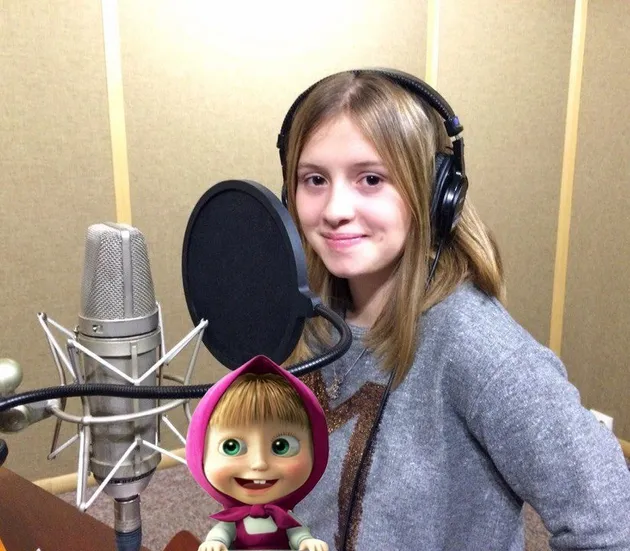 pengisi suara masha, masha and the bear, siapa pengisi suara masha