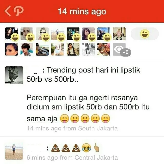 meme beda lipstik 50k dan 500k