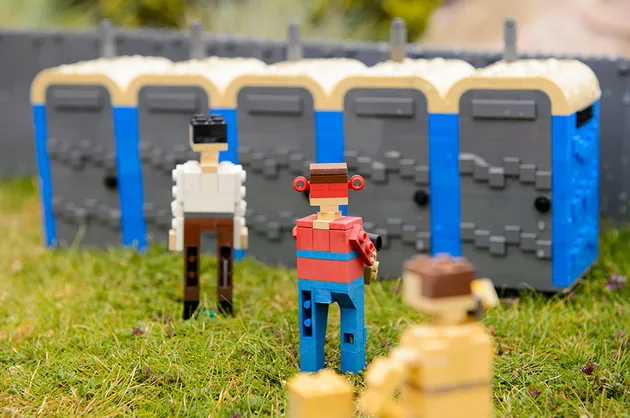 Lego Glastonbury