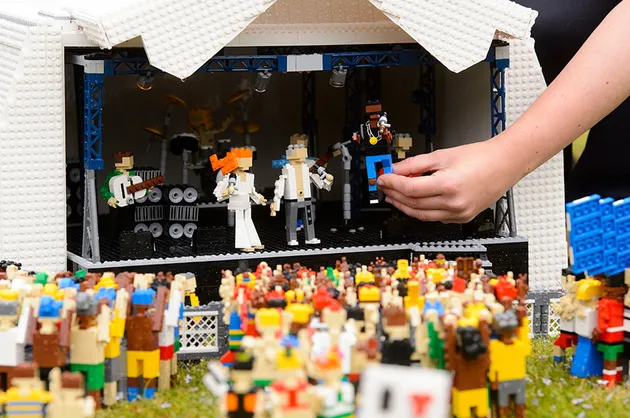 Lego Glastonbury