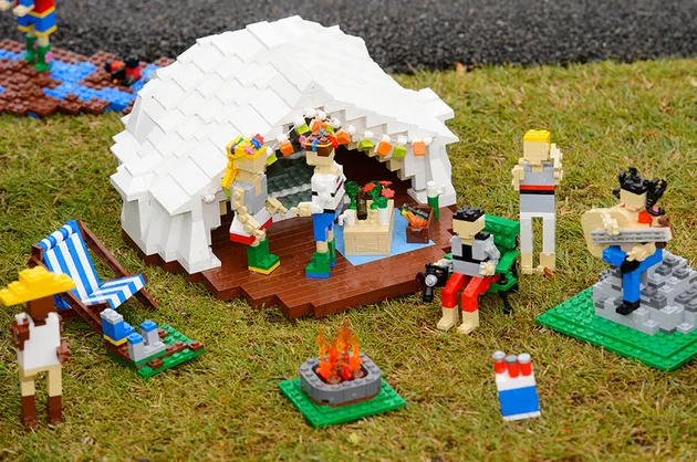 Lego Glastonbury