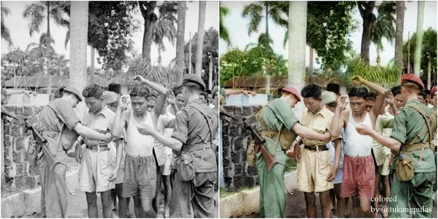 Foto Indonesia Zaman Dulu Repainted