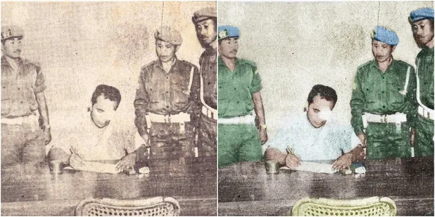 Foto Indonesia Zaman Dulu Repainted