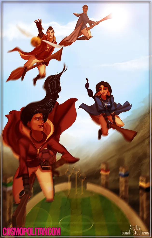 Disney Princess sekolah di Hogwarts