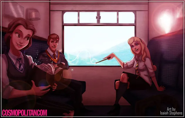 Disney Princess sekolah di Hogwarts