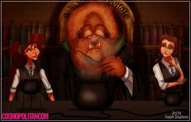 Disney Princess sekolah di Hogwarts