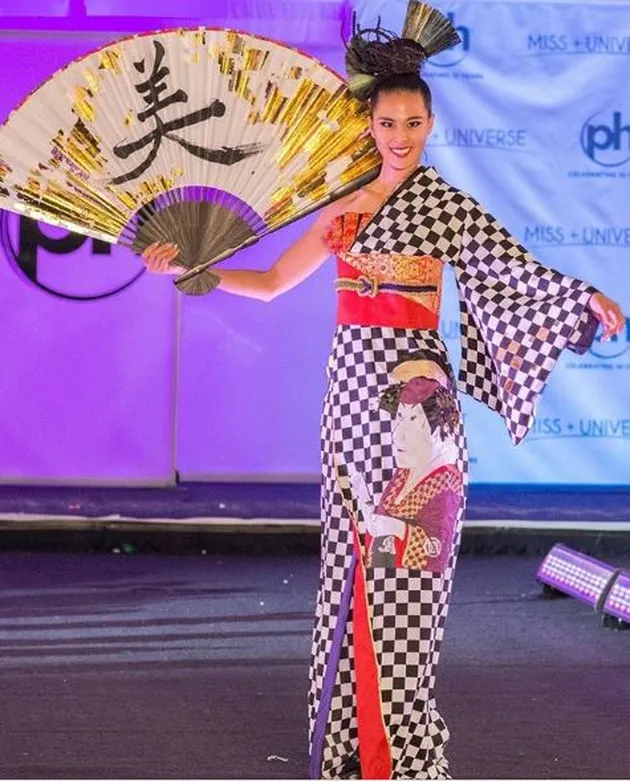 miss universe 2017, best national costume miss universe 2017, best national costume jepang