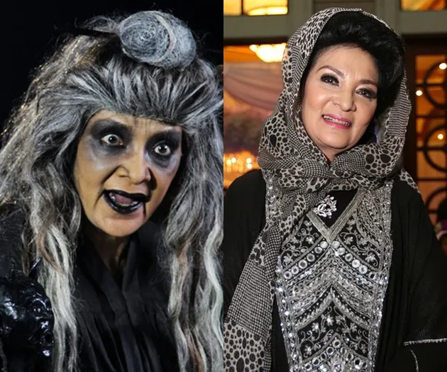 wajah asli pemeran hantu yang cantik