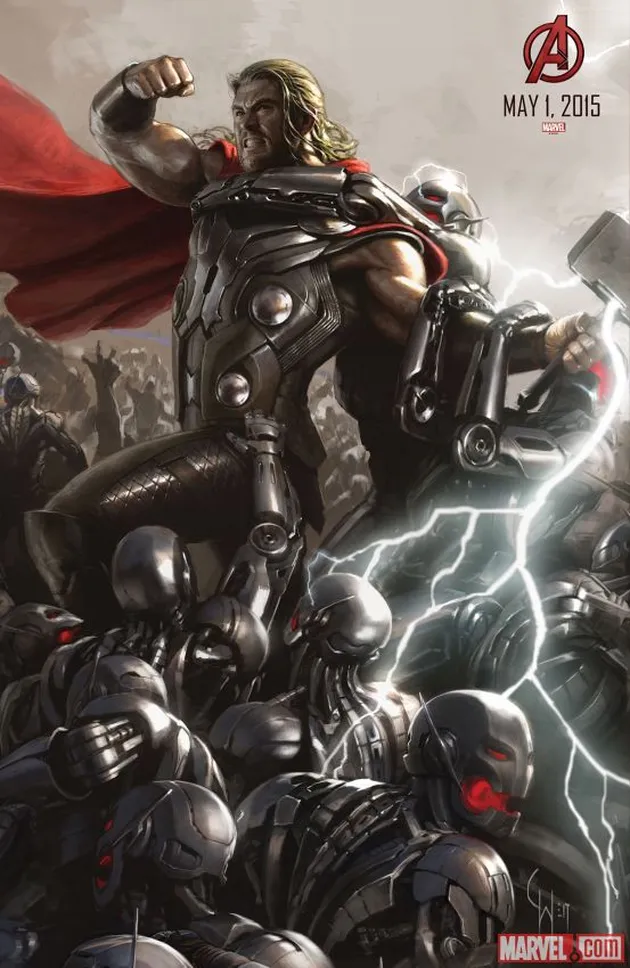 Bayaran Superhero di Age of Ultron
