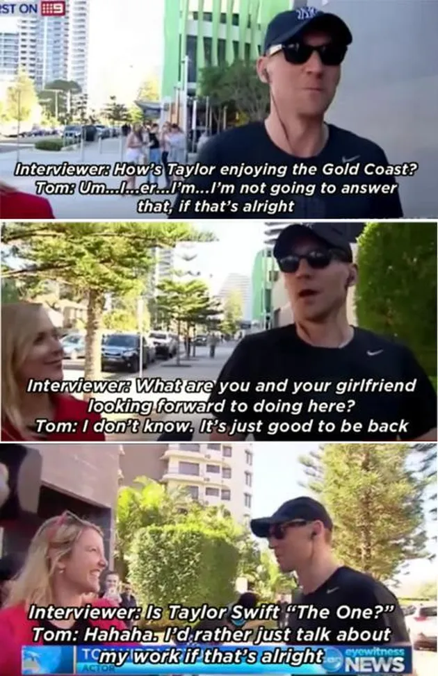 Taylor Swift - Tom Hiddleston Putus