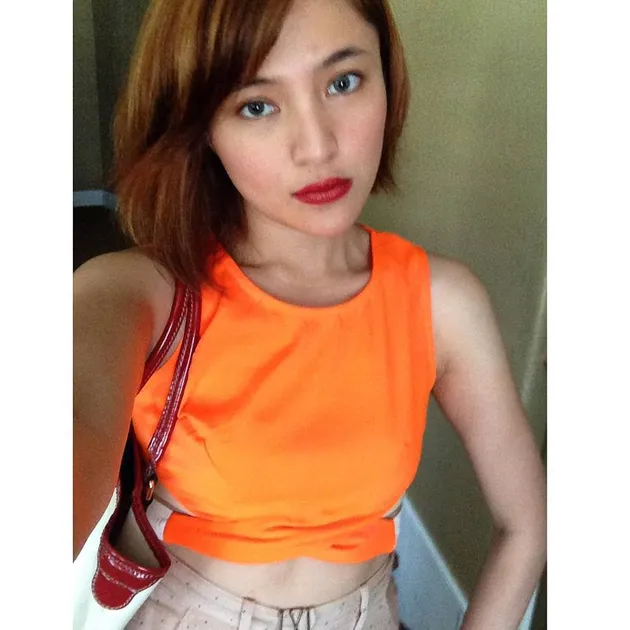 foto selfie seksi Marshanda