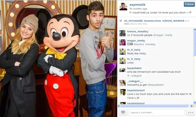 Perhatikan deh caption foto yang ditulis Zayn ini, fans mana yang nggak patah hati?