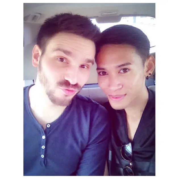 Naparuj Mond - Thorsten Mid pasangan gay Thailand