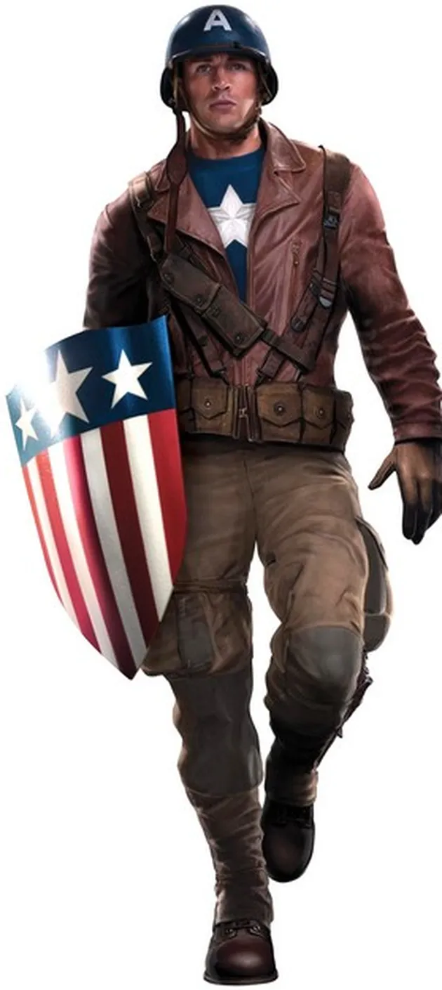 kostum captain america, perubahan kostum captain america