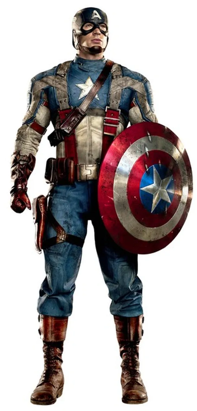 kostum captain america, perubahan kostum captain america