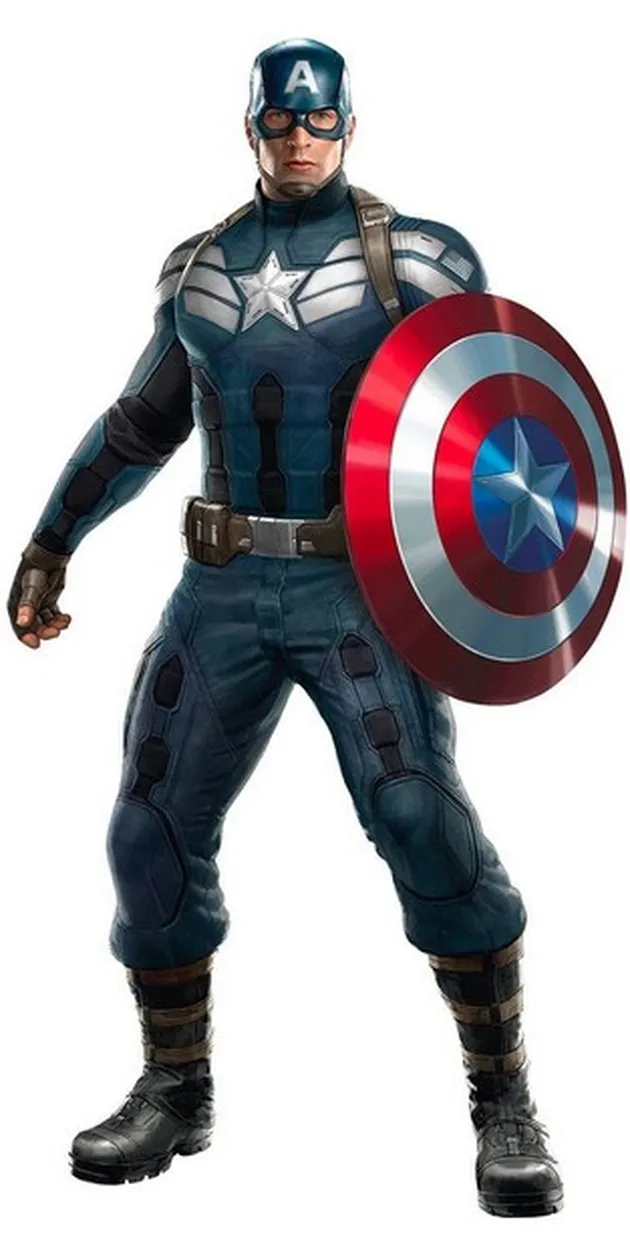 kostum captain america, perubahan kostum captain america