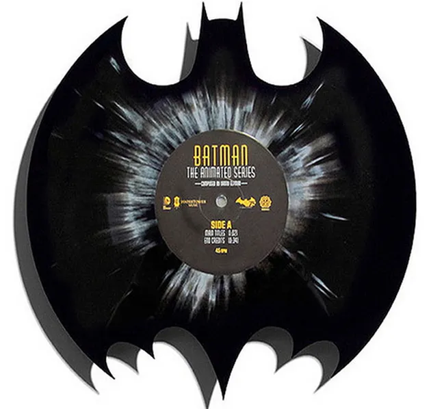 vinyl dengan bentuk unik