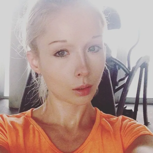 Valerina Lukyanova tanpa make up