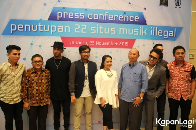 Penutupan 22 Situs Musik Ilegal