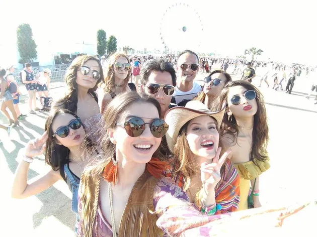 Selebritis Indonesia ke Coachella