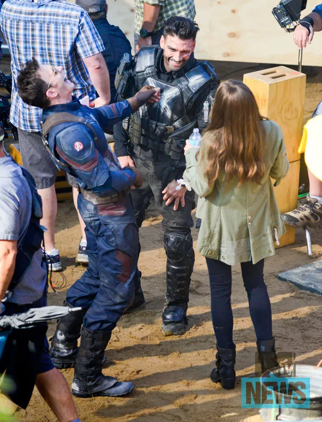 BTS Captain America: Civil War