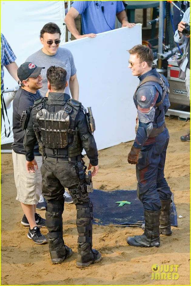 BTS Captain America: Civil War
